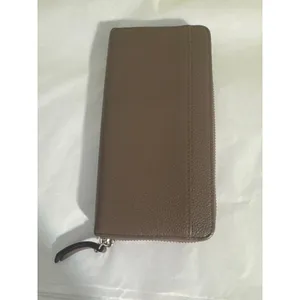 Kate Spade New York Continental Wallet Wristlet Brown Pebbled Leather Zip Around thumbnail 3