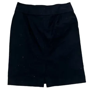 Lauren Ralph Lauren Women's Black Wool Blend A-Line Knee Length Skirt Size 8 thumbnail 4
