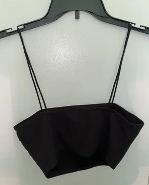 SheIn Black Crop Top thumbnail 3