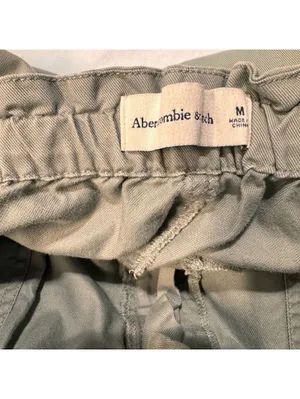 Abercrombie & Fitch Olive Green Cargo Pants M Military Streetwear Utility thumbnail 8