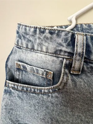Limited Too Girls Size 16 Light Wash Distressed Sequin Denim Shorts NWT thumbnail 10