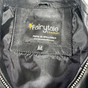 Fairytale‎ Leather Mallorca Genuine Leather Black Jacket. Size M. thumbnail 12