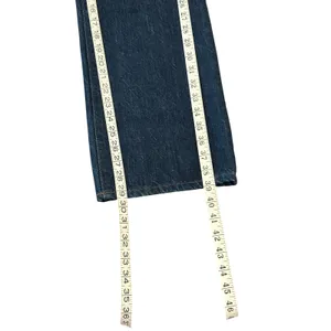 Denim Forum The Farrah Hi-Rise Wide Leg Jeans Dark Indigo Blue Dark Academia thumbnail 8