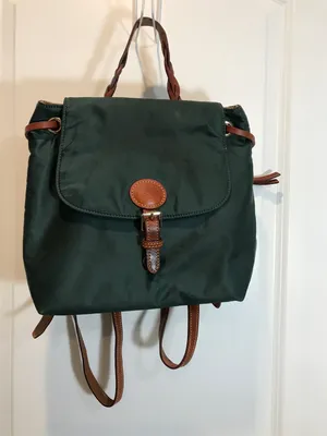 Dooney & Bourke Nylon Flap Backpack Style IN503 thumbnail 1