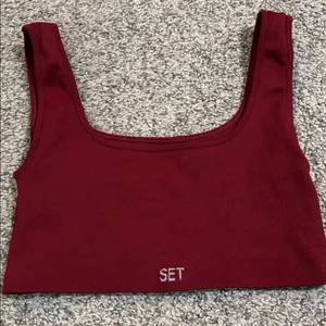 SET Active Sculptflex Box Cut sports bra size medium thumbnail 1