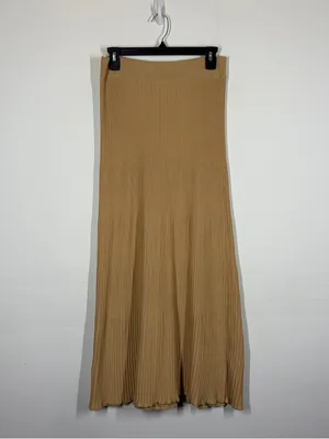 Free People Shine Bright Ribbed Maxi Skirt Size Small thumbnail 4