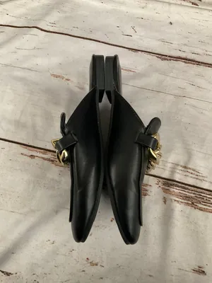 Nicole Miller FAUX LEATHER APPLIE MULES thumbnail 2