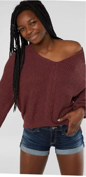 Buckle Daytrip Shaker Stitch Sweater thumbnail 1