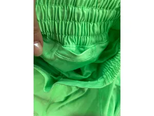 Lululemon Lime Green Running Shorts- Hotty Hot HR Short 4" thumbnail 4