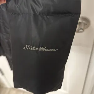 Eddie Bauer Women's Black Long Puffer Snow/Ski/Winter Jacket Size Small thumbnail 4