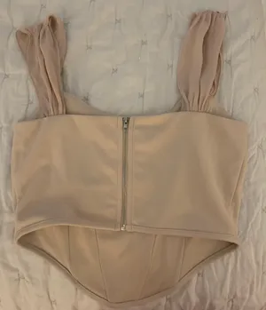Beige corset top thumbnail 2