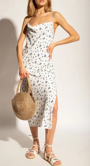 Revolve x Samsoe Samsoe Apples ML Dress In Sun Bouquet Floral NWT Size Medium thumbnail 1