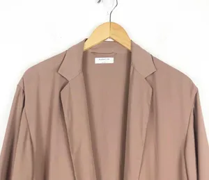 Aritzia Babaton Maeve Blazer Cardigan Small Brown Draped Oversized Button thumbnail 3