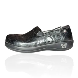 Alegria‎ Keli Pro Slip On Comfort Nursing Shoes Black Leather Clogs 40 US 9.5-10 thumbnail 3