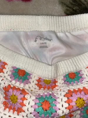 Colorful Summer Crochet Skirt thumbnail 4