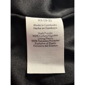 No Boundaries Black Babydoll Mini Dress Keyhole Tie Smocked‎ Back XS 0-2 thumbnail 9