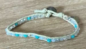 Lotus and Luna bracelet thumbnail 1