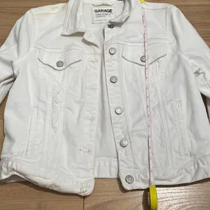 Garage white denim jacket size large‎ thumbnail 6