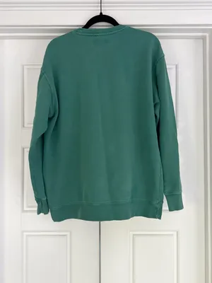 Green Girly ‘Toast’ Crew Neck Sweatshirt - Large thumbnail 3