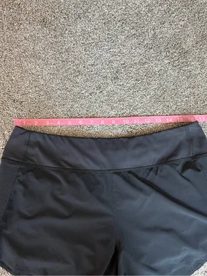 Athleta Run With It 3.5” Shorts Women’s L Black Lined Running Athletic thumbnail 6