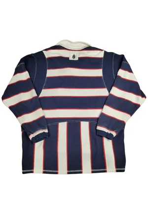 Free People Work It Out Printed Rugby Striped Pullover Sweatshirt Sz S thumbnail 14