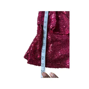 Venus Womens Sequin Romper V-Neck Spaghetti Strap Size L Sparkly Glam Party NEW thumbnail 10