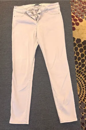 Women’s Light Grey Jeans - Classic Slim Fit thumbnail 1