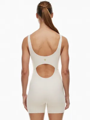 Aritzia Golden Butter Sway Romper in Matte Pearl thumbnail 2