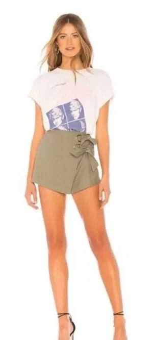 ✨Alaya Grommet Wrap Skort in Green by the way.✨ thumbnail 1