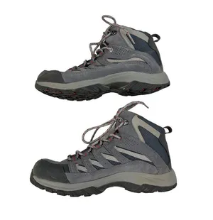 Columbia - Crestwood Mid Waterproof Hiking Boots in Graphite Gray thumbnail 3