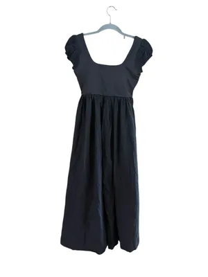 Women's Cynthia Rowley Black Midi Dress Size XS thumbnail 3