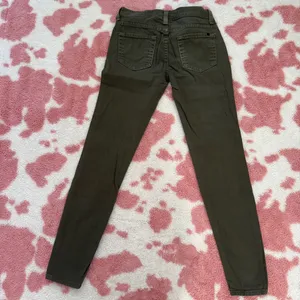 SP Black Label Olive Green Skinny Jeans Size 25 USA Made Stretch Y2K Indie Pants thumbnail 5