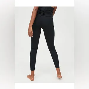 Aerie Offline Goals Hi Rise 7/8 Legging in True Black Size Large Long NWT thumbnail 2