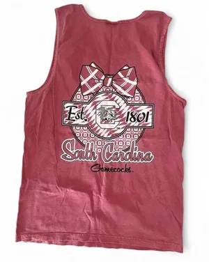Comfort Colors South Carolina Gamecocks Tank Top Medium thumbnail 1