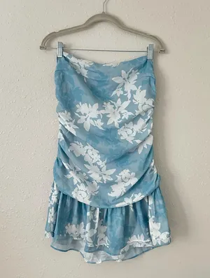 Peppermayo mini Corrine dress blue floral thumbnail 10