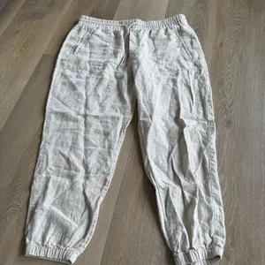 Athleta Cream Joggers thumbnail 2