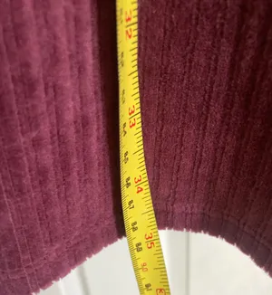 No Bo Maroon Button Front Dress L 11-13 thumbnail 5
