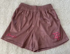 NWT Inaka gym shorts size small mauva brown pink color thumbnail 1