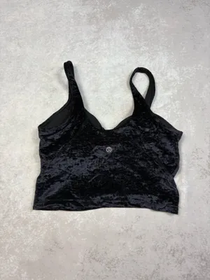 Lululemon Black Crushed Velvet Velour Three Piece Set thumbnail 10