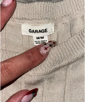Garage Cropped long sleeve thumbnail 2