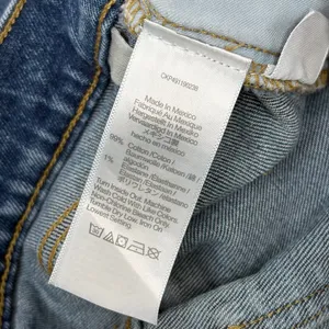 Madewell The 90s Straight‎ Crop Jeans - Concho Wash thumbnail 8