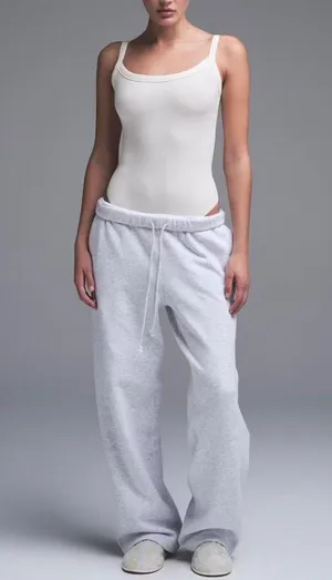 Skims Cotton Jersey Scoop Neck Bodysuit. Size Small. New Without Tags. thumbnail 3