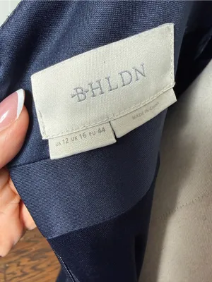 BHLDN Ansel Navy Dress thumbnail 7