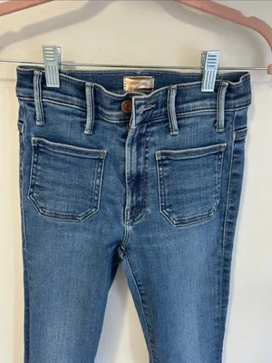 Mother The Patch Pocket Insider Ankle in Happy Pill thumbnail 5
