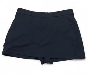Zara black mini skirt with built in shorts size Large thumbnail 1