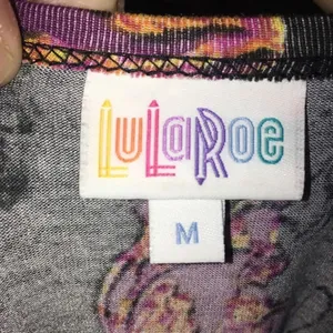 Lularoe poppies M high low Carly dress thumbnail 3