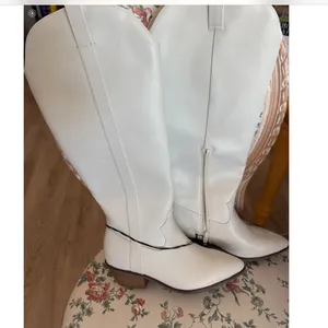 Universal Threads New white cowboy boot 5 wide calf new thumbnail 2