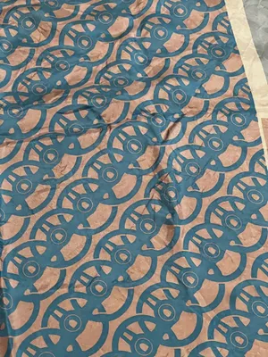 100% silk Porsche scarf Blue thumbnail 8