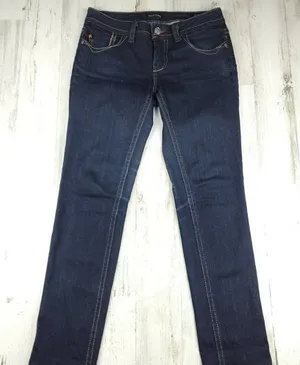 MEK DNM by Moscow Bootcut Jeans Women’s 28x34 Dark Wash Stretch Denim Boot Cut thumbnail 1