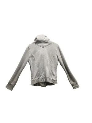 Lululemon Karmacollected Jacket Heathered Light Gray Size 10 Athleisure Workout thumbnail 13